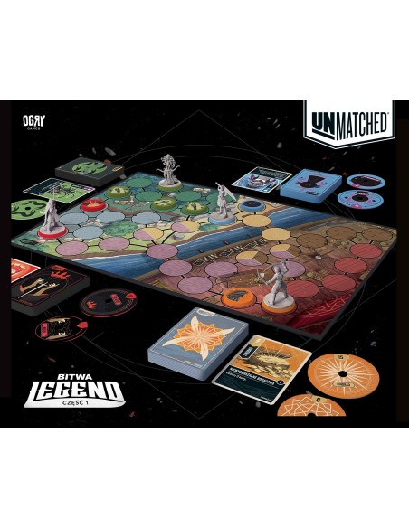 Unmatched: Bitwa Legend Karciane OgryGames