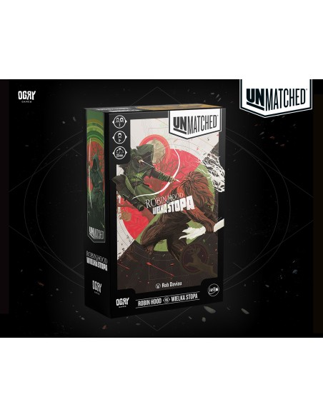 Unmatched: Robin Hood vs Wielka Stopa Dodatki do Gier Planszowych OgryGames
