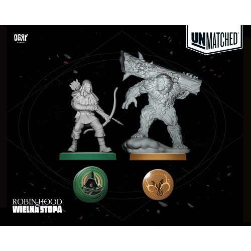 Unmatched: Robin Hood vs Wielka Stopa Dodatki do Gier Planszowych OgryGames