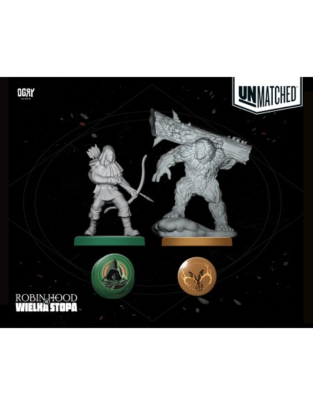 Unmatched: Robin Hood vs Wielka Stopa Dodatki do Gier Planszowych OgryGames