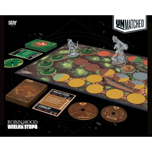 Unmatched: Robin Hood vs Wielka Stopa Dodatki do Gier Planszowych OgryGames