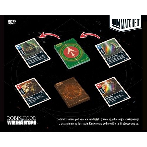 Unmatched: Robin Hood vs Wielka Stopa Dodatki do Gier Planszowych OgryGames