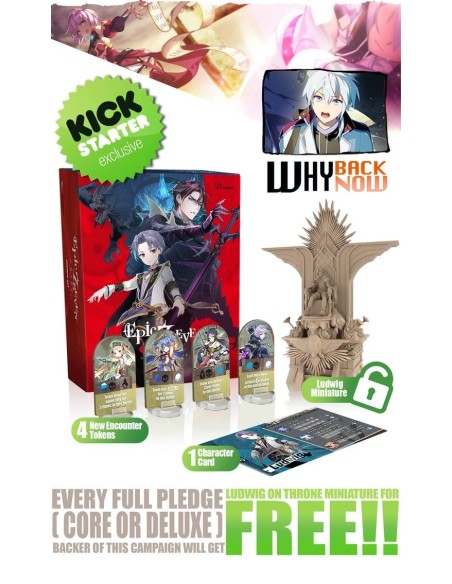 Epic Seven Arise: The Board Game ( edycja Kickstarter) Przedsprzedaż Epic Seven Arise: The Board Game ( edycja Kickstarter) Przedsprzedaż