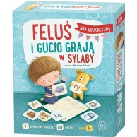Feluś i Gucio grają w sylaby Edukacyjne Nasza Księgarnia