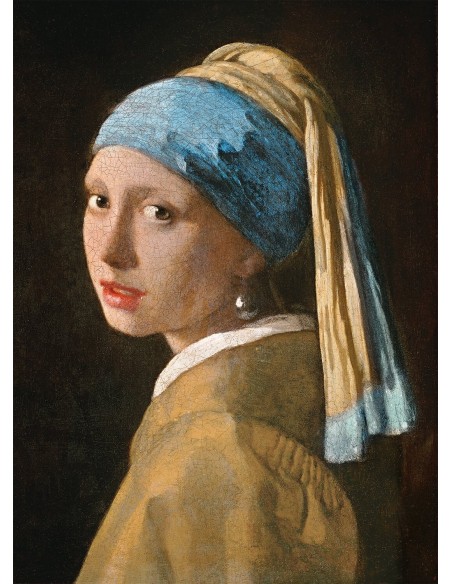 Puzzle 1000 el. Vermeer Dziewczyna z perłą - Museum Collection Malarstwo Clementoni Puzzle 1000 el. Vermeer Dziewczyna z perłą - Museum Collection Malarstwo Clementoni