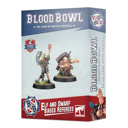 Blood Bowl: Elf and Dwarf Biased Referees Blood Bowl Games Workshop