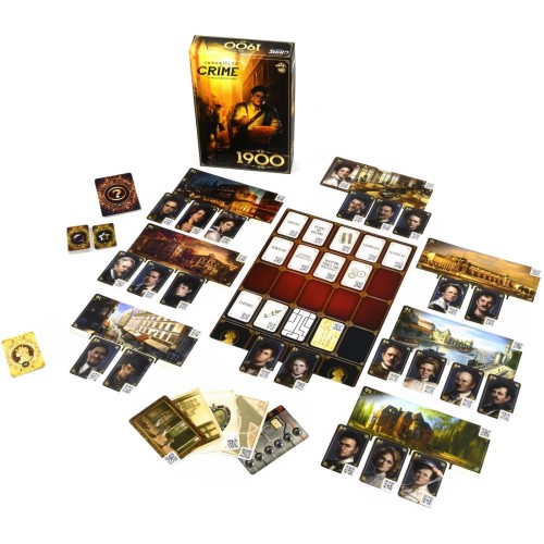 Kroniki Zbrodni 1900 Gry Dedukcji Lucky Duck Games