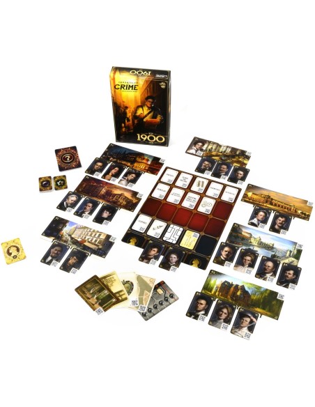 Kroniki Zbrodni 1900 Gry Dedukcji Lucky Duck Games