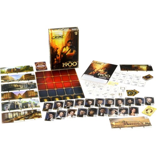 Kroniki Zbrodni 1900 Gry Dedukcji Lucky Duck Games