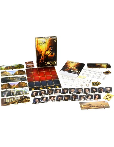 Kroniki Zbrodni 1900 Gry Dedukcji Lucky Duck Games