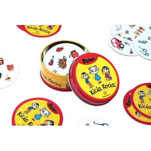 Dobble Kicia Kocia Dla dzieci Rebel