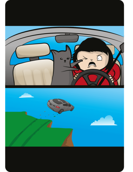 Eksplodujące Kotki: Frywolne Kotki Dodatki do Gier Planszowych Rebel