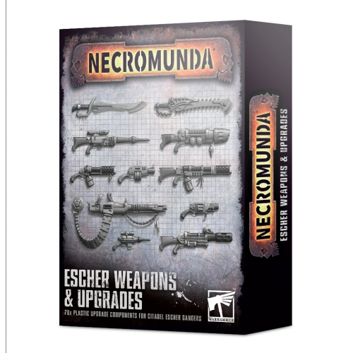 Necromunda: Escher Weapons & Upgrades Necromunda Games Workshop