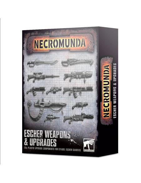 Necromunda: Escher Weapons & Upgrades Necromunda Games Workshop