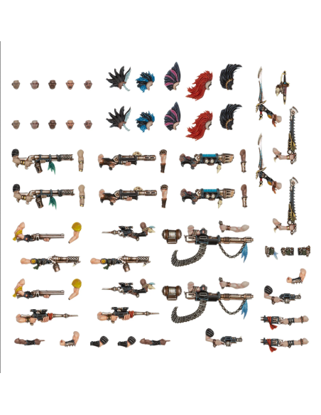 Necromunda: Escher Weapons & Upgrades Necromunda Games Workshop