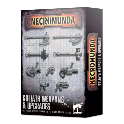 Necromunda: Goliath Weapons & Upgrades Necromunda Games Workshop