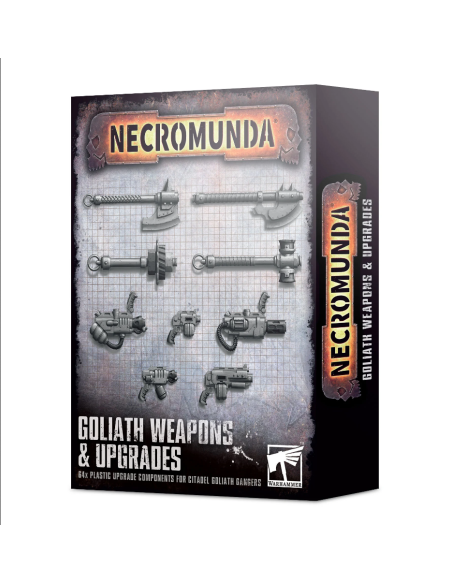 Necromunda: Goliath Weapons & Upgrades Necromunda Games Workshop
