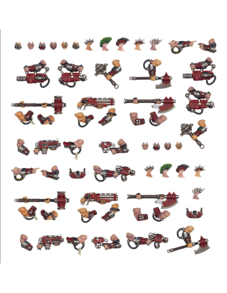 Necromunda: Goliath Weapons & Upgrades Necromunda Games Workshop