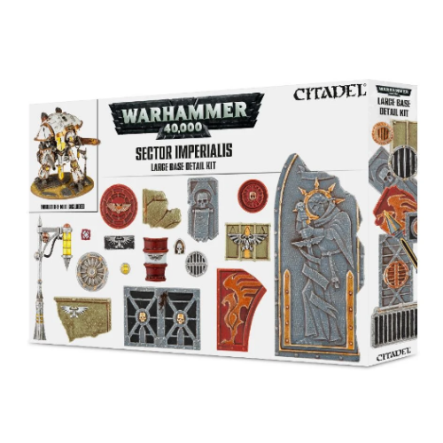 Warhammer 40000: Sector Imperialis Large Base Detail Kit Podstawki Games Workshop