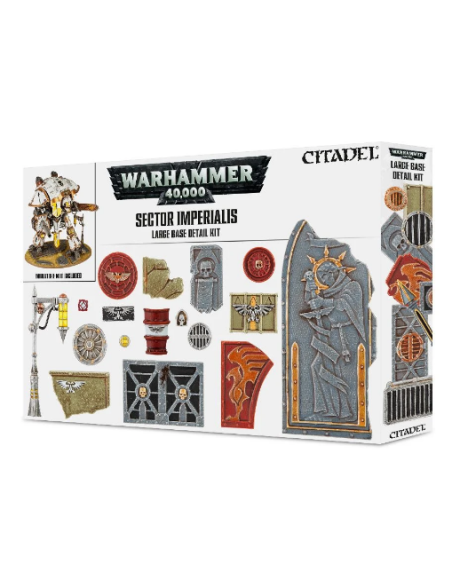Warhammer 40000: Sector Imperialis Large Base Detail Kit Podstawki Games Workshop