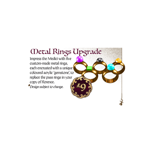 FLORENCE: Metal rings upgrade Przedsprzedaż