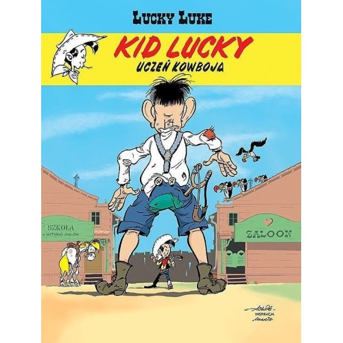 Lucky Luke. Kid Lucky - 1 - Uczeń kowboja Komiksy pełne humoru Egmont