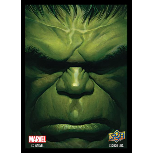 Marvel Card Sleeves - Hulk (65 Sleeves) Pozostałe Upper Deck Entertainment