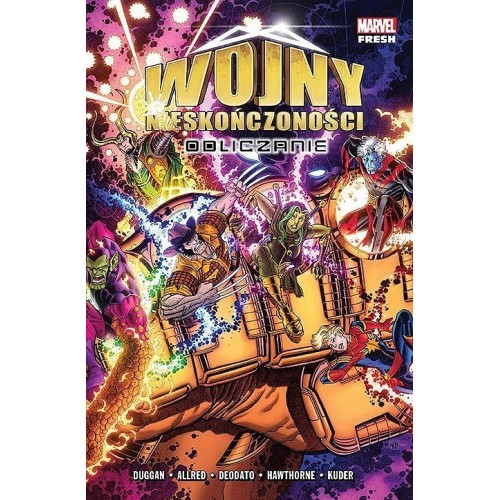 Wojny nieskończoności - Odliczanie Komiksy z uniwersum Marvela Egmont