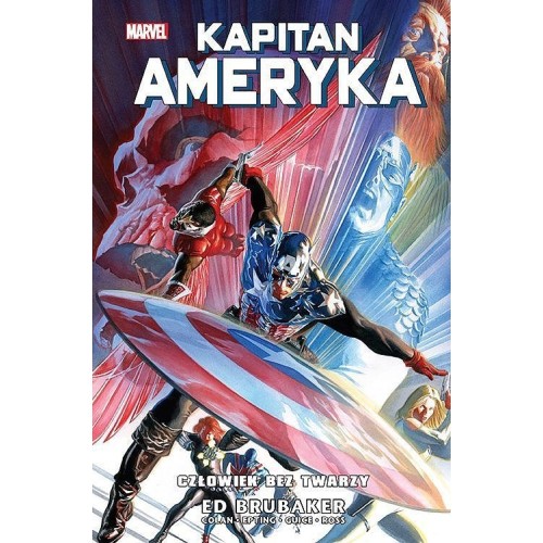 Kapitan Ameryka - 5 - Człowiek bez twarzy Komiksy z uniwersum Marvela Egmont