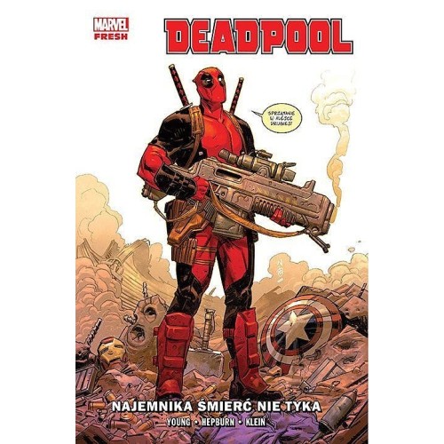 Deadpool - Marvel Fresh -1- Najemnika śmierć nie tyka Komiksy z uniwersum Marvela Egmont