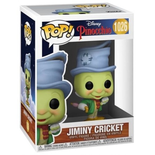 Figurka Funko POP Animation: Pinokio - Jiminy Cricket 1026 Funko - Animation Funko - POP!