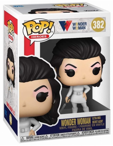 Figurka Funko POP Heroes: Wonder Woman 80th - Wonder Woman (Ultra Mod Secret Agent) 382 Funko - DC Funko - POP!