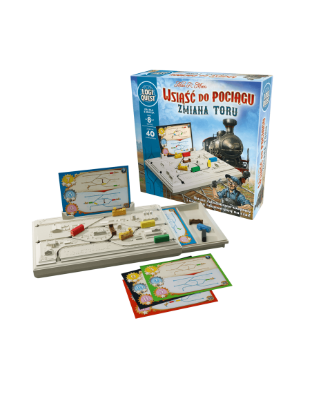 Logiquest: Wsiąść do Pociągu - Zmiana toru Gry dla jednego gracza Rebel