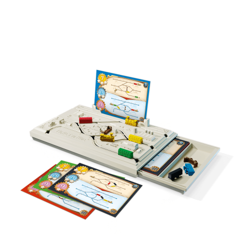 Logiquest: Wsiąść do Pociągu - Zmiana toru Gry dla jednego gracza Rebel