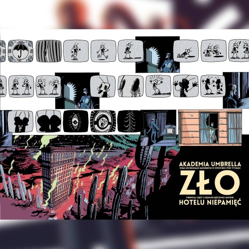 Umbrella Academy tom 3: Hotel Niepamięć Komiksy science-fiction KBoom