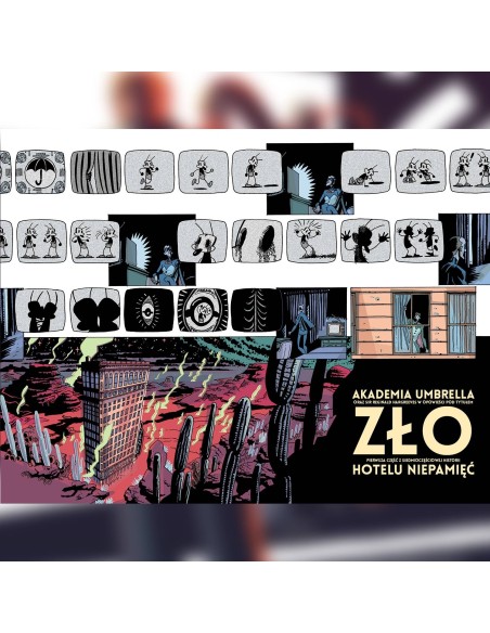 Umbrella Academy tom 3: Hotel Niepamięć Komiksy science-fiction KBoom