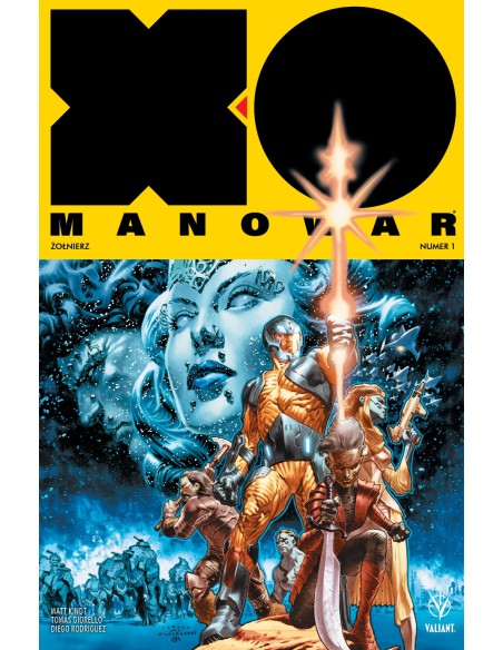 X-O Manowar tom 1 – Żołnierz Komiksy science-fiction KBoom