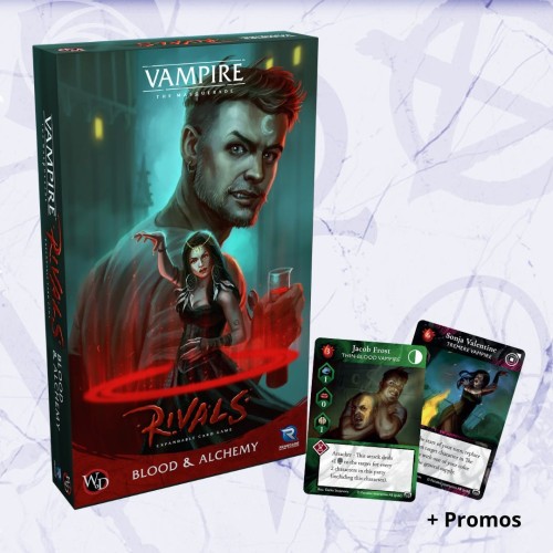 Vampire: The Masquerade Rivals Blood & Alchemy Expansion Dodatki do Gier Planszowych