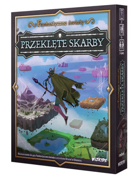 Fantastyczne światy: Przeklęte skarby Dodatki do Gier Planszowych Rebel
