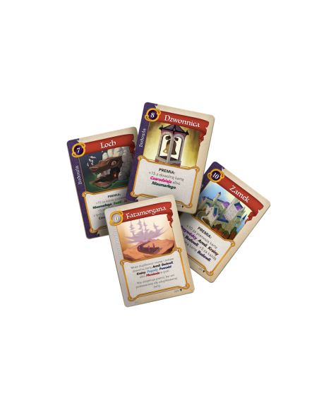 Fantastyczne światy: Przeklęte skarby Dodatki do Gier Planszowych Rebel