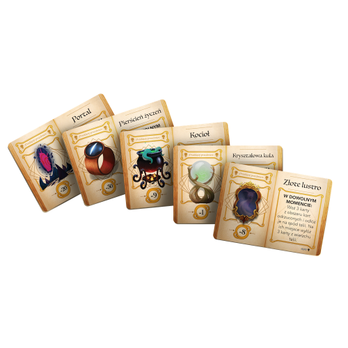 Fantastyczne światy: Przeklęte skarby Dodatki do Gier Planszowych Rebel