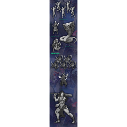 Blacklist Miniatures: Fantasy Series 1 (edycja Kickstarter) Przedsprzedaż Blacklist Games