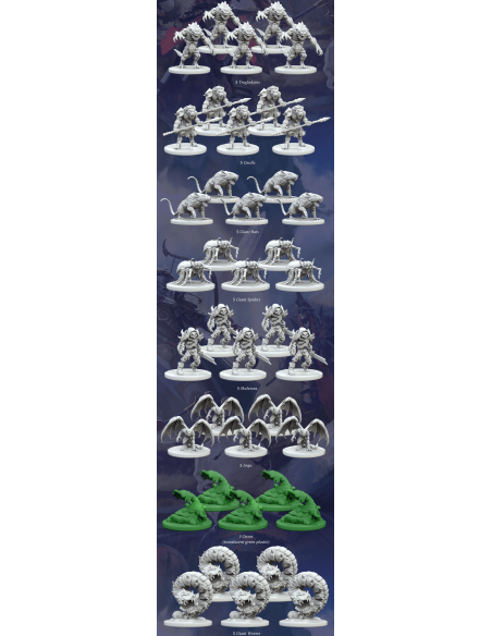 Blacklist Miniatures: Fantasy Series 1 (edycja Kickstarter) Przedsprzedaż Blacklist Games