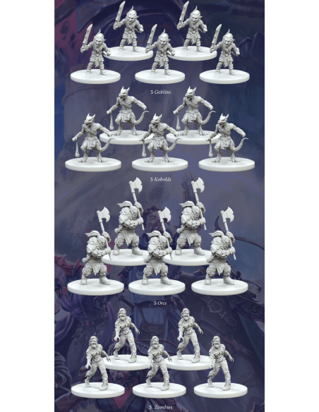 Blacklist Miniatures: Fantasy Series 1 (edycja Kickstarter) Przedsprzedaż Blacklist Games