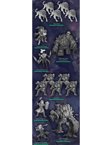 Blacklist Miniatures: Fantasy Series 1 (edycja Kickstarter) Przedsprzedaż Blacklist Games
