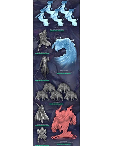 Blacklist Miniatures: Fantasy Series 1 (edycja Kickstarter) Przedsprzedaż Blacklist Games