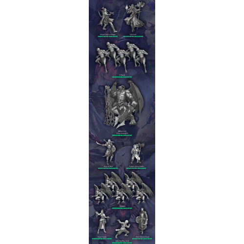Blacklist Miniatures: Fantasy Series 1 (edycja Kickstarter) Przedsprzedaż Blacklist Games