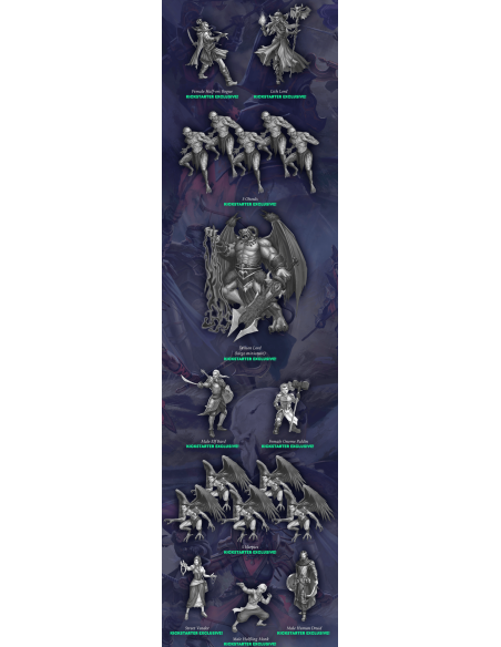 Blacklist Miniatures: Fantasy Series 1 (edycja Kickstarter) Przedsprzedaż Blacklist Games