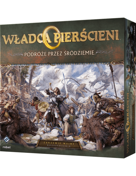 Władca Pierścieni: Podróże przez Śródziemie - Zarzewie wojny Dodatki do Gier Planszowych Rebel