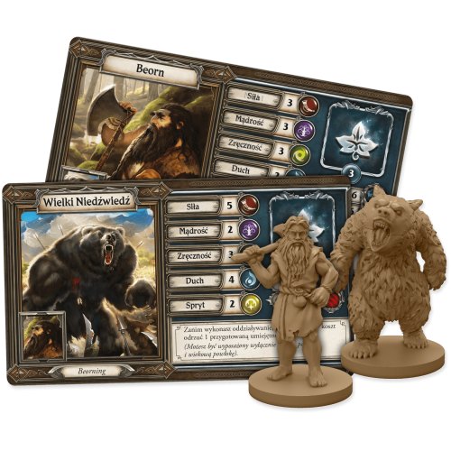 Władca Pierścieni: Podróże przez Śródziemie - Zarzewie wojny Dodatki do Gier Planszowych Rebel